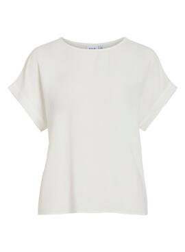 Top Vila Vijosa beige para mujer