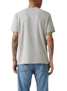 Camiseta Levis Classic Graphic gris para hombre