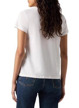 Camiseta Levis Perfect blanca para mujer