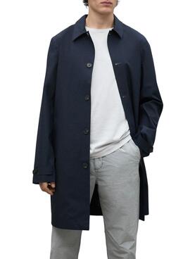 Gabardina Ecoalf. Nimega marino para hombre