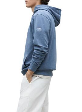 Sudadera Ecoalf Barca azul para hombre