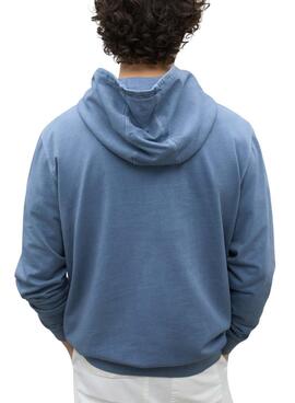 Sudadera Ecoalf Barca azul para hombre