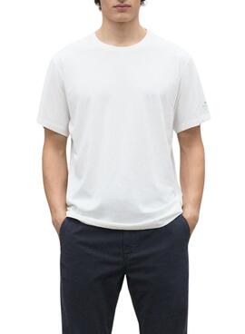 Camiseta Ecoalf Sustano blanco para hombre