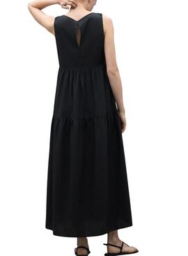 Vestido Ecoalf Bossa negro para mujer