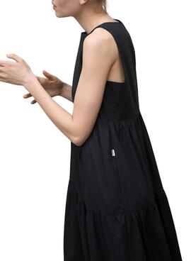 Vestido Ecoalf Bossa negro para mujer