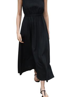 Vestido Ecoalf Karl negro para Mujer