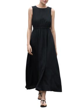 Vestido Ecoalf Karl negro para Mujer