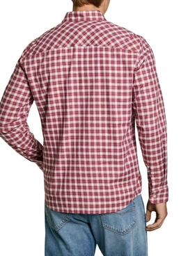 Camisa Pepe Jeans Alfred rojo para hombre