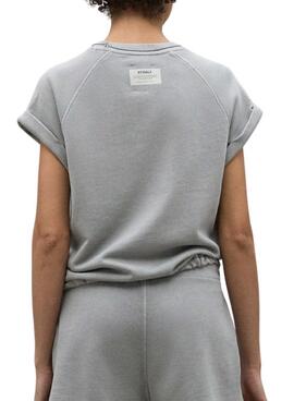 sudadera Ecoalf Reine gris para mujer