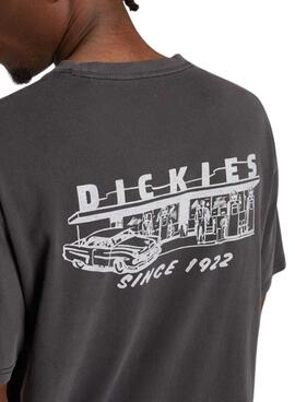 Camiseta Dickies Service Station negro para hombre