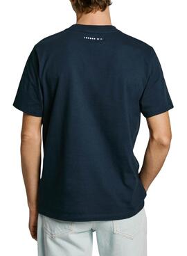 Camiseta Pepe Jeans Daxton marino para hombre