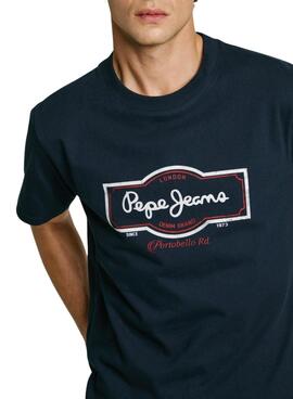 Camiseta Pepe Jeans Daxton marino para hombre