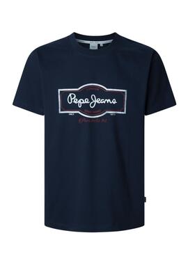 Camiseta Pepe Jeans Daxton marino para hombre