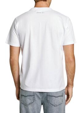 Camiseta Pepe Jeans Daxton blanco para hombre