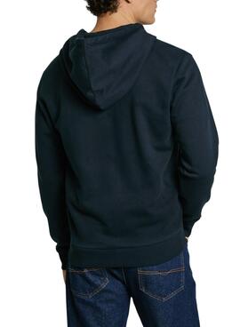 Sudadera Pepe Jeans Essential Zt marino para hombre