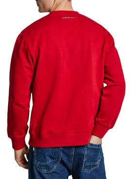 Sudadera Pepe Jeans Union rojo para hombre