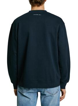 Sudadera Pepe Jeans Union marino para hombre