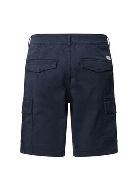 Bermuda Pepe Jeans Seasonal Cargo marino para hombre