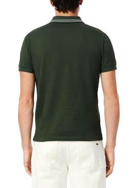 Polo Lacoste L.12.12 Paris regular verde para hombre