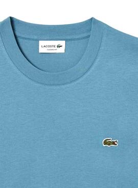 Camiseta Lacoste logo azul para hombre