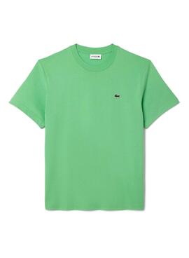 Camiseta Lacoste logo verde para hombre