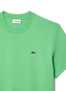 Camiseta Lacoste logo verde para hombre