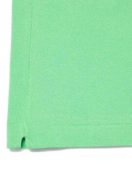 Polo Lacoste Piqué L.12.12 verde para hombre