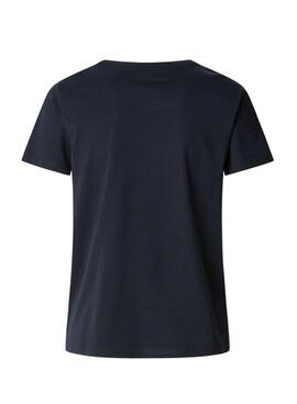 Camiseta Pepe Jeans Macy marino para mujer