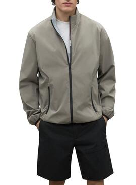 Chaqueta Ecoalf James beige para hombre