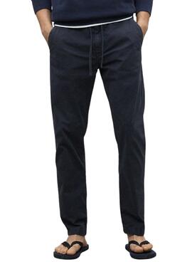 Pantalón Ecoalf Ethic marino para hombre