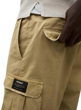 Bermuda Ecoalf Ethic Cargo amarillo para hombre