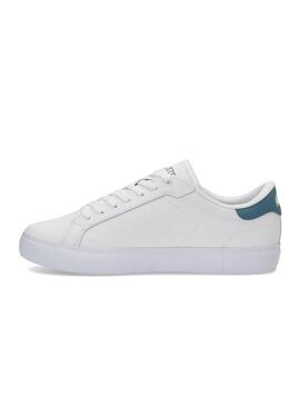 Zapatillas Lacoste Powercourt blanco de piel para hombre