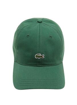 Gorra Lacoste logo verde para hombre y mujer