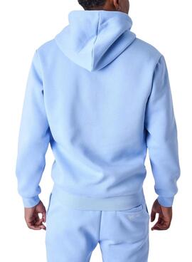 Sudadera Project X Paris con capucha azul para hombre