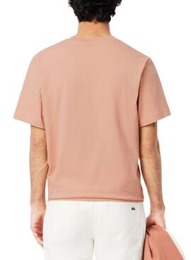 Camiseta Lacoste logo coral para hombre