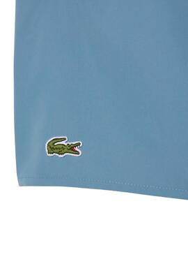 Bañador Lacoste secado rápido azul para hombre