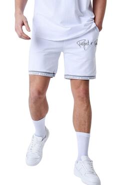 Bermuda Project X Paris contraste blanco para hombre