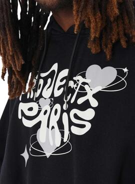 Sudadera Project X Paris Grafiti negro para hombre