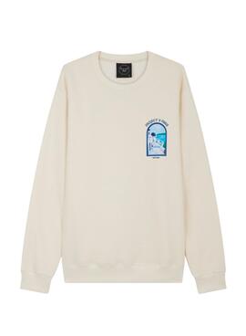 Sudadera Project X Paris Santorini beige para hombre