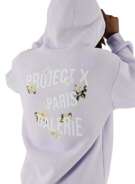 Sudadera Project X Paris Galerie morado para hombre