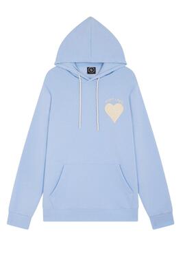 Sudadera Project X Paris Coeur azul para hombre