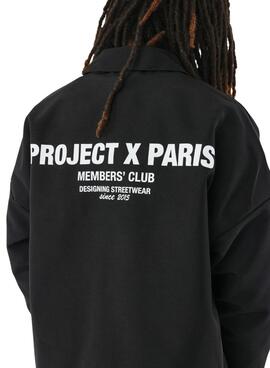 Sobrecamista Project X Paris Member negro para hombre