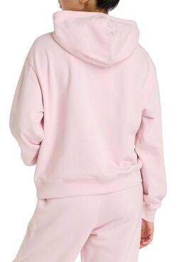 Sudadera New Balance Basic rosa para mujer