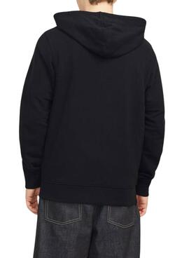 Sudadera Jack and Jones Simon negro para hombre