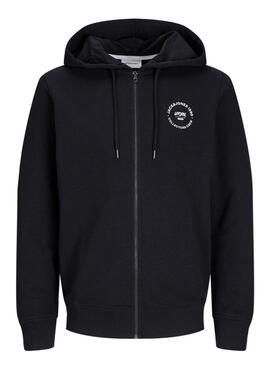 Sudadera Jack and Jones Simon negro para hombre