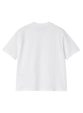 Camiseta Carhartt Luca blanco para mujer