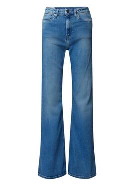 Pantalón Vaquero Pepe Jeans Flare azul para mujer