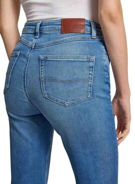 Pantalón Vaquero Pepe Jeans Flare azul para mujer