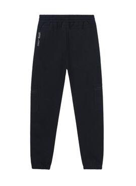 Pantalón de chándal Mayoral athletics negro niño