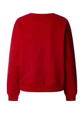 Sudadera Pepe Jeans Reagan rojo para mujer